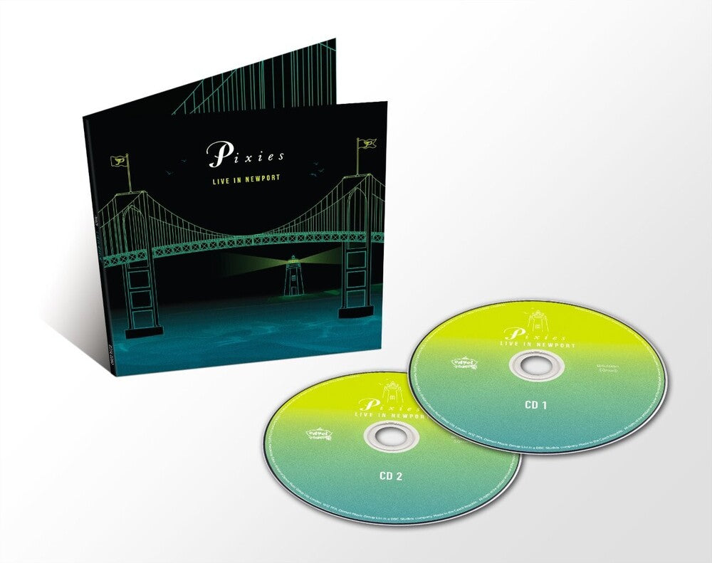the album cover for Pixies - Live In Newport [Deluxe] (Gate) (Uk)