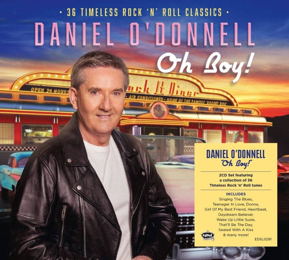the album cover for Daniel O'Donnell - Oh Boy (Uk)