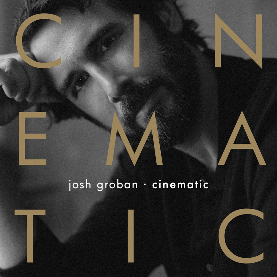 the album cover for Josh Groban - Cinematic