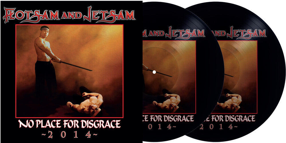 the album cover for Flotsam & Jetsam - No Place For Disgrace - Picture Disc