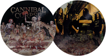 the album cover for Cannibal Corpse - Gore Obsessed - Picture Disc