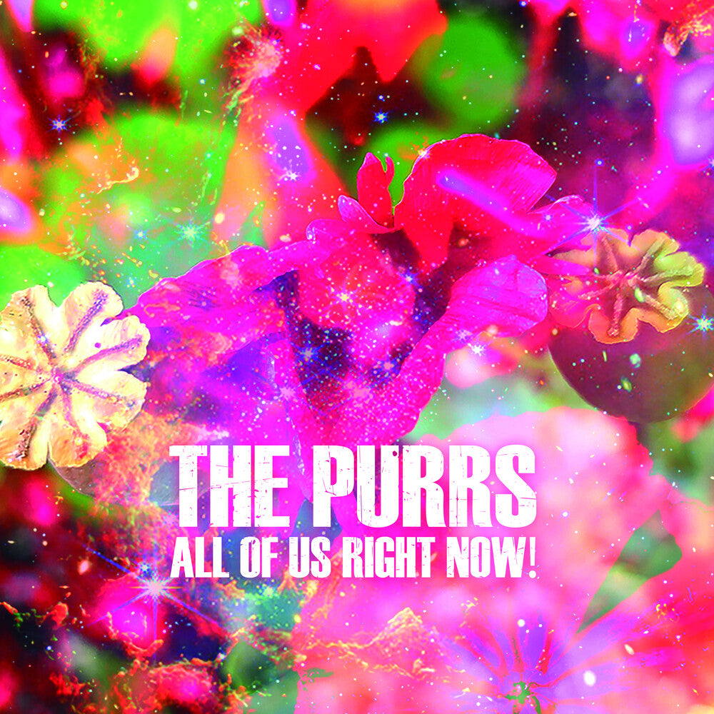 the album cover for The Purrs - All Of Us Right Now