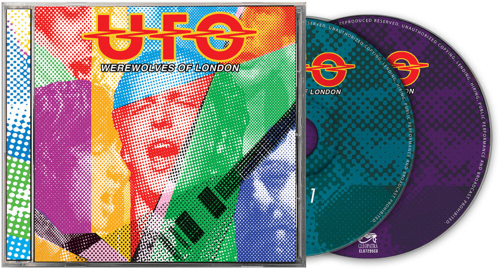 the album cover for UFO - Werewolves of London
