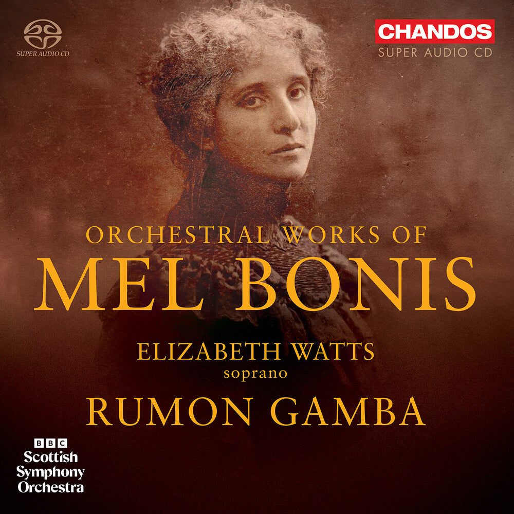 the album cover for Elizabeth Watts - Mel Bonis: Orchestral Works