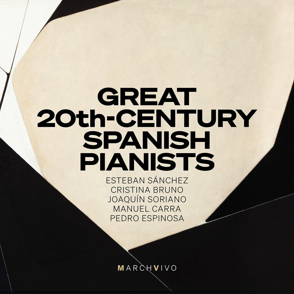 the album cover for Esteban Sanchez - Great 20th-Century Spanish Pianists (Live)