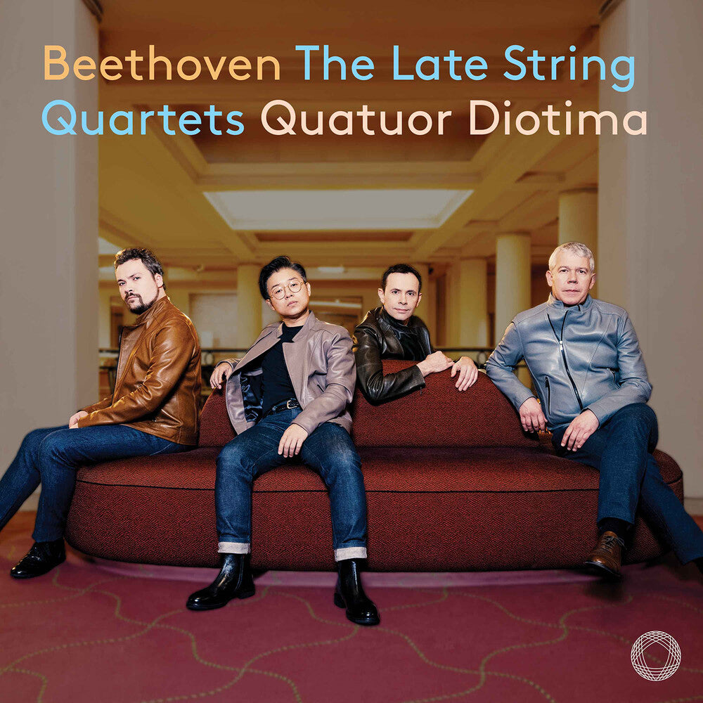the album cover for Quatuor Diotima - Beethoven: Late String Quartets