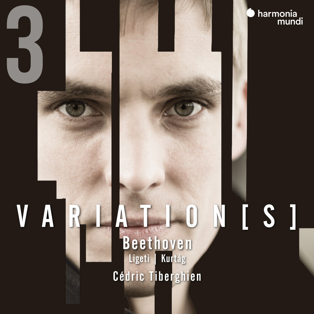 the album cover for Cedric Tiberghien - Beethoven: Complete Variations For Piano Vol. 3