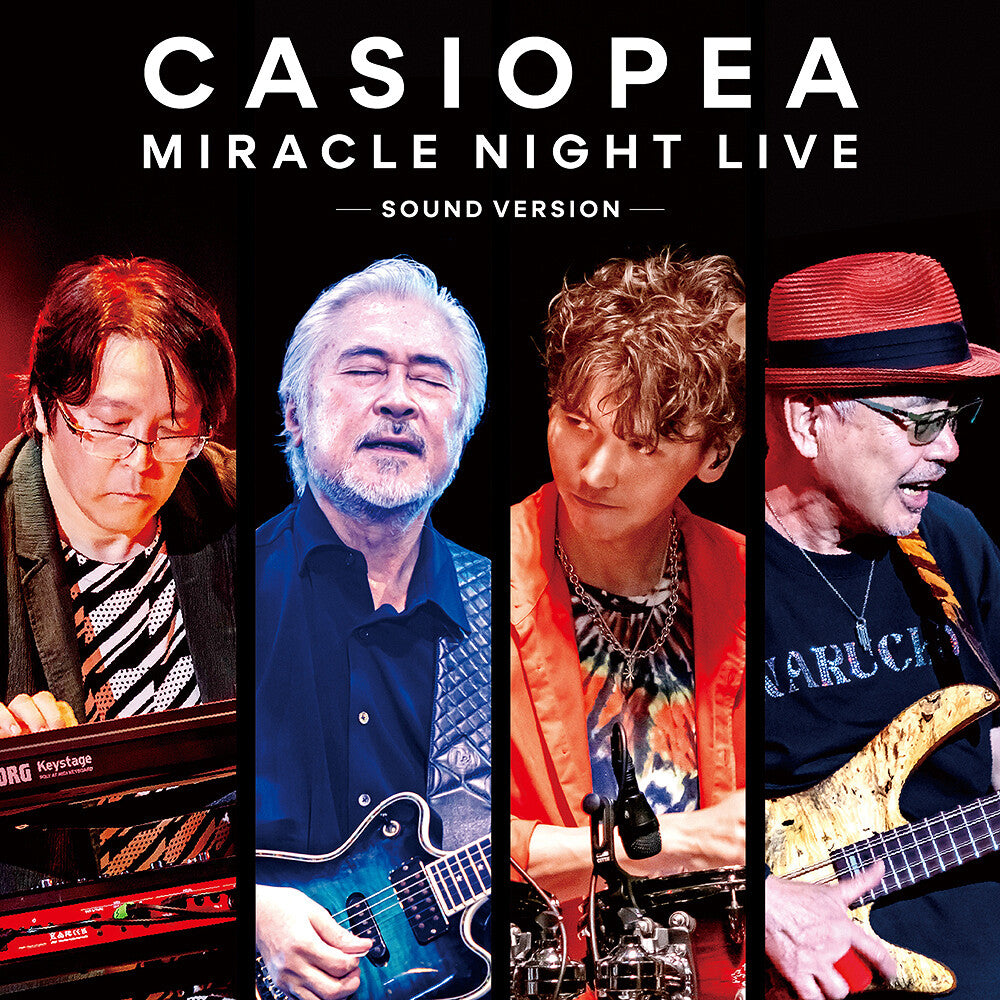 the album cover for Casiopea - Miracle Night Live - Sound Version (Jpn)