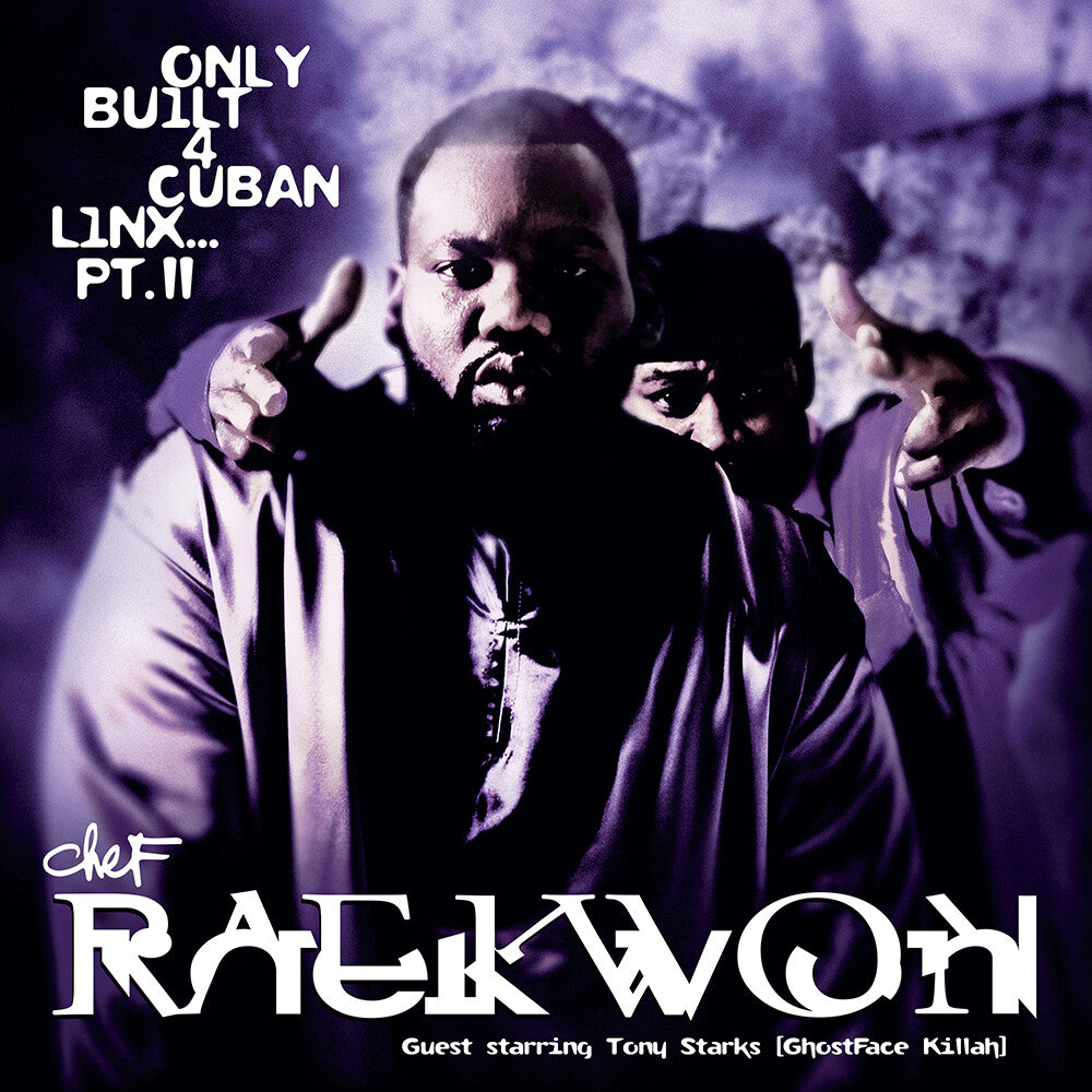 the album cover for Raekwon - Only Built 4 Cuban Linx... Pt. II: Vocal & Instrumental Versions [Purple]