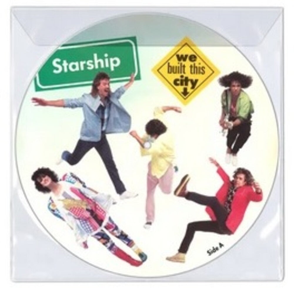 the album cover for Starship - We Built This City (Pict)