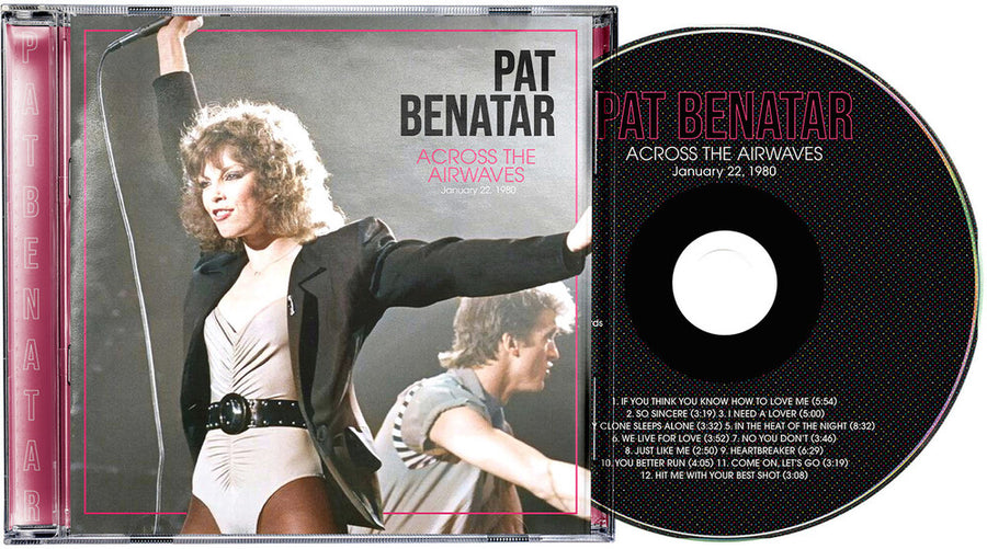 the album cover for Pat Benatar - Across The Airwaves