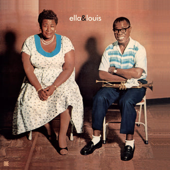 the album cover for Ella Fitzgerald  / Armstrong,Louis - Ella & Louis [180 Gram]