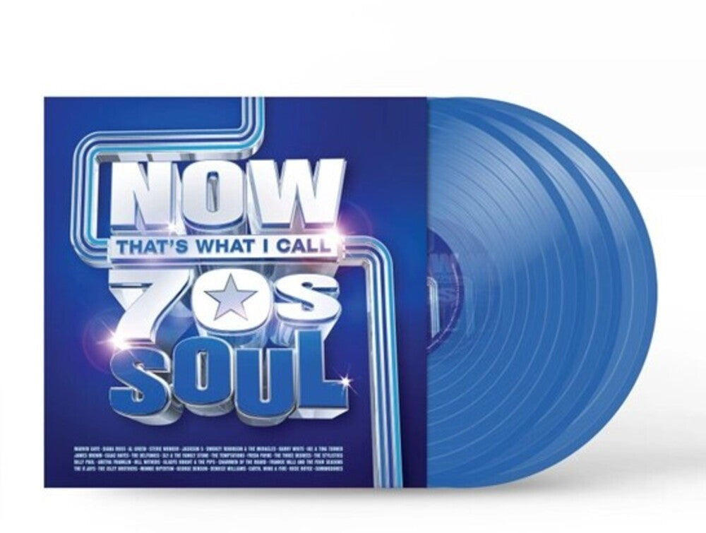the album cover for Various Artists - Now That's What I Call 70s Soul [Blue]