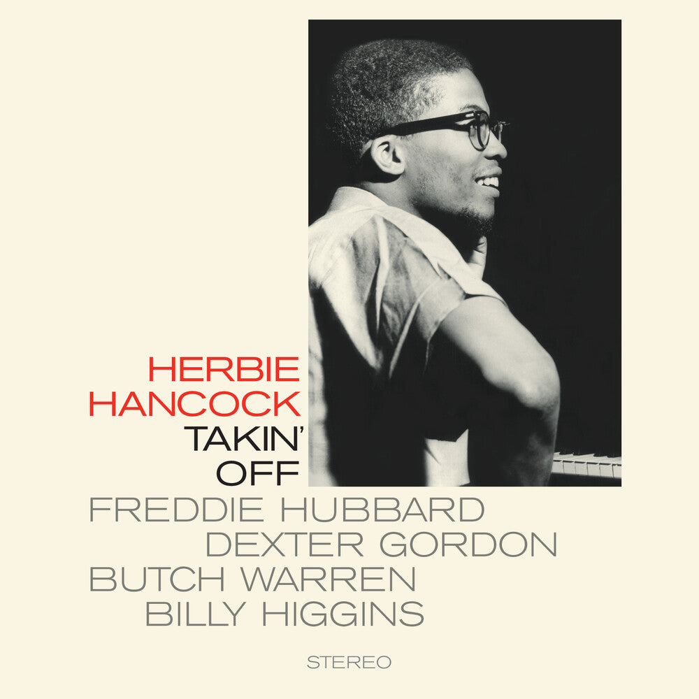 the album cover for Herbie Hancock - Takin' Off [180g Crystal Clear] (Bonus Track)