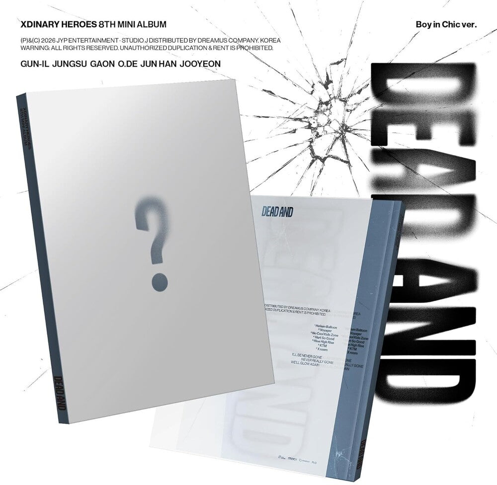 the album cover for Xdinary Heroes - DEAD AND [Boy in Chic ver.]