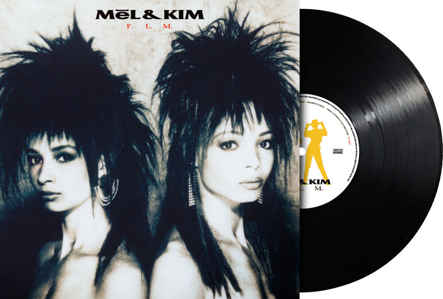 the album cover for Mel & Kim - F.L.M. (Fra)