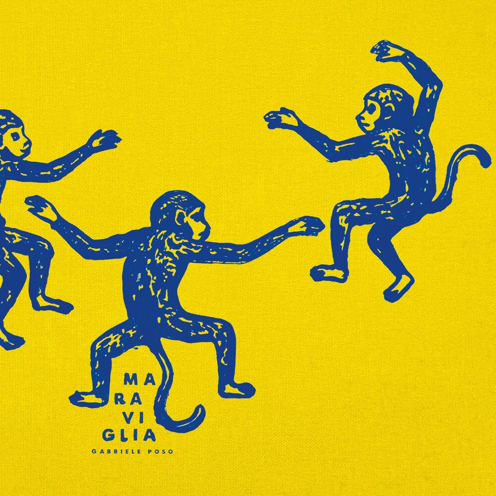 the album cover for Gabriele Poso - Maraviglia