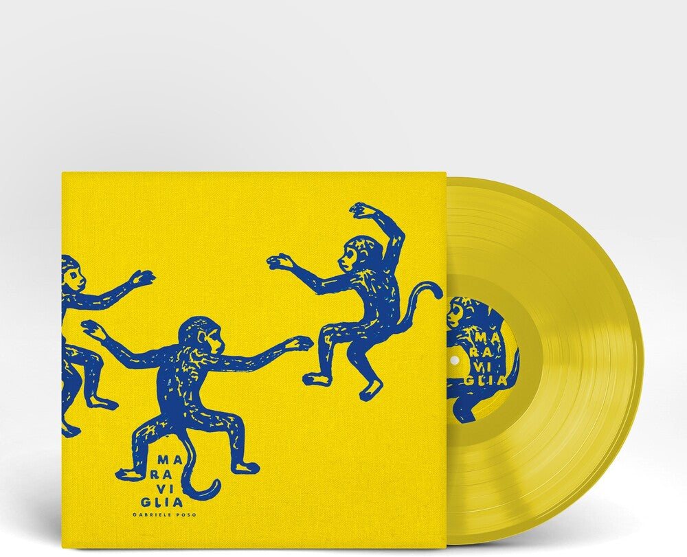 the album cover for Gabriele Poso - Maraviglia [Indie Exclusive] [Colored Vinyl] (Ylw) [Indie Exclusive]
