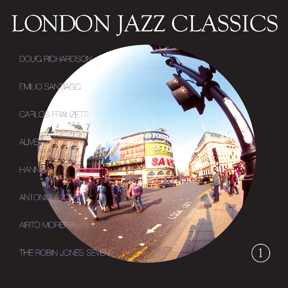 the album cover for Soul Jazz Records - London Jazz Classics - Orange Vinyl [Colored Vinyl] (Org)