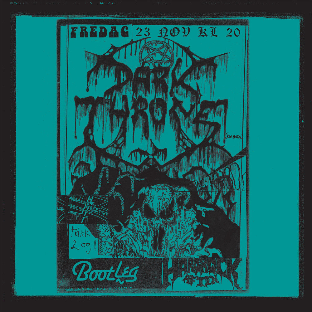 the album cover for Darkthrone - As Wolver Among Sheep: Live In Oslo '90 [Record Store Day]