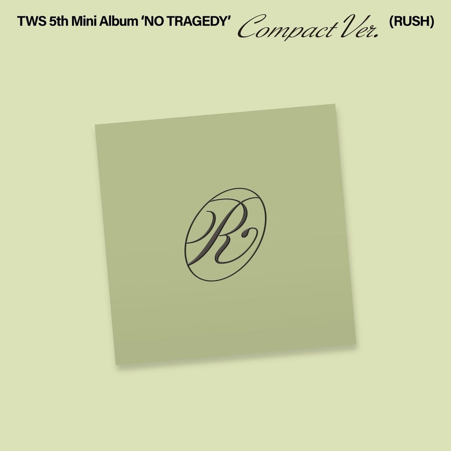 the album cover for TWS - TWS 5th Mini Album 'NO TRAGEDY' [RUSH Compact Ver.]