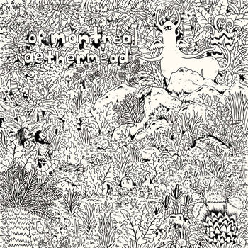 the album cover for Of Montreal - Aethermead