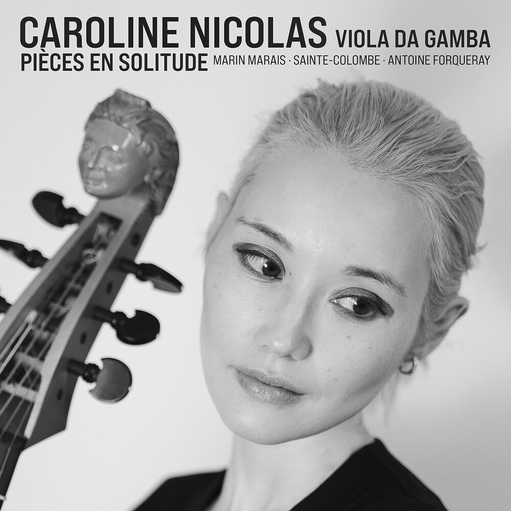the album cover for Caroline Nicolas - Pieces En Solitude