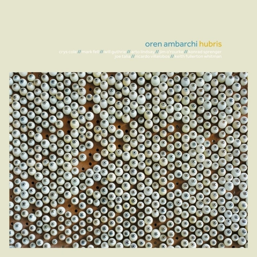 the album cover for Oren Ambarchi - Hubris (10th Anniversary Remaster) (Aniv) [Remastered]