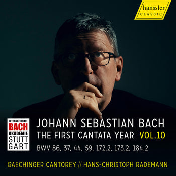 the album cover for Isabel Schicketanz - Vision Bach Vol. 10 - The First Cantata Year Cant