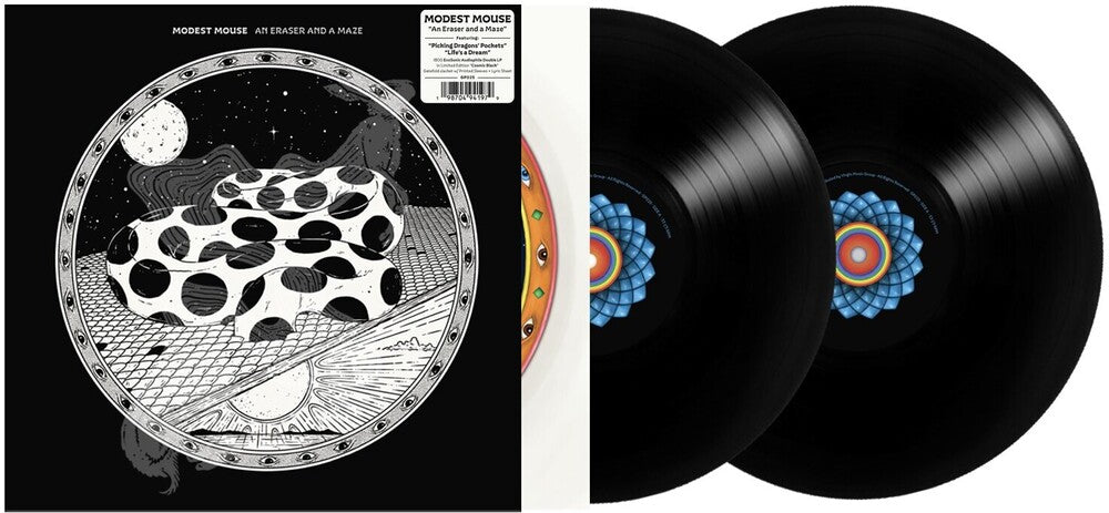 the album cover for Modest Mouse - An Eraser & A Maze [Cosmic Black 180g EcoSonic Audiophile Vinyl]