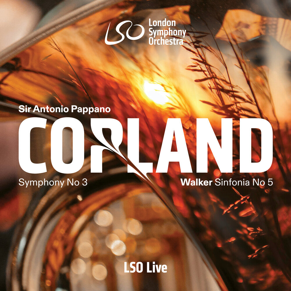 the album cover for London Symphony Orchestra - Sir Antonio Pappano
