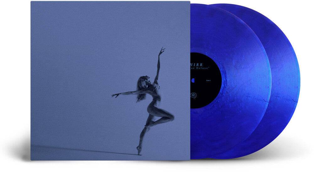 the album cover for Whirr - Raw Blue [Deluxe Blue]