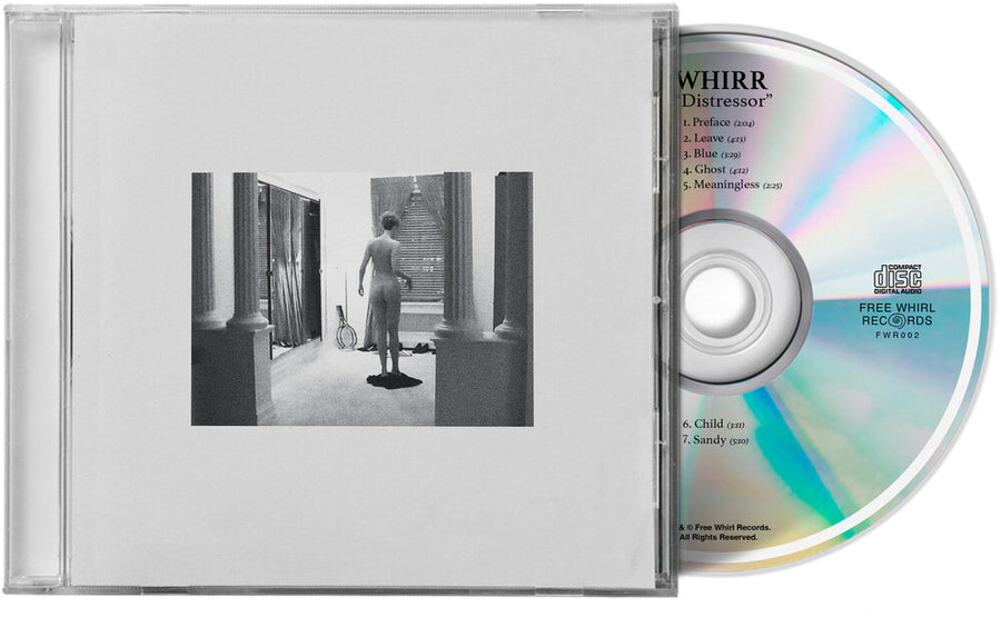 the album cover for Whirr - Distressor
