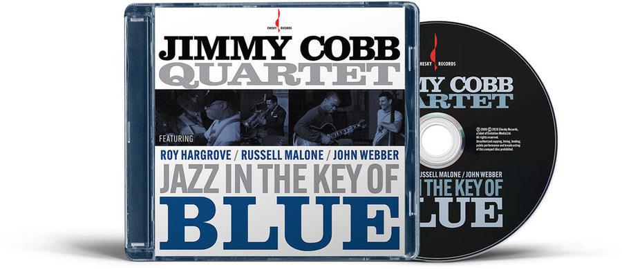 the album cover for Jimmy Cobb  Quartet - Jazz In The Key Of Blue (Hybr)