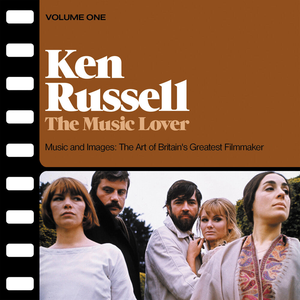 the album cover for Ken Russell The Music Lover: Music & Images (Uk) - Ken Russell The Music Lover: Music & Images (Uk)