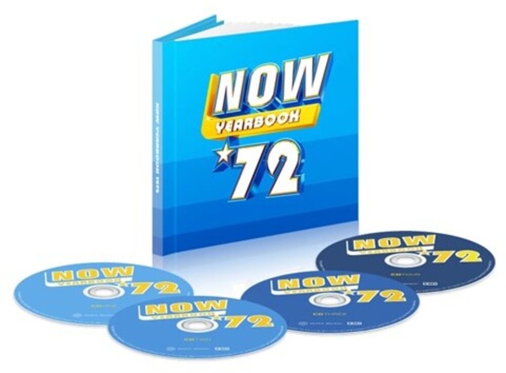 the album cover for Now Yearbook 1972 / Various (Dlx) (Uk) - Now Yearbook 1972 / Various [Deluxe] (Uk)