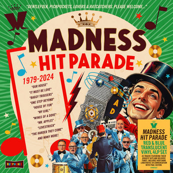 the album cover for Madness - Hit Parade - Boxset (Uk)