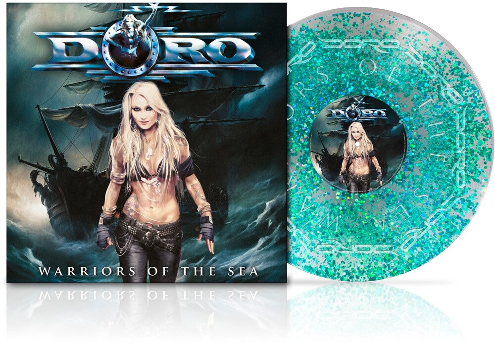 the album cover for Doro - Warriors Of The Sea [Colored Vinyl] [Deluxe] [Limited Edition] [Reissue]