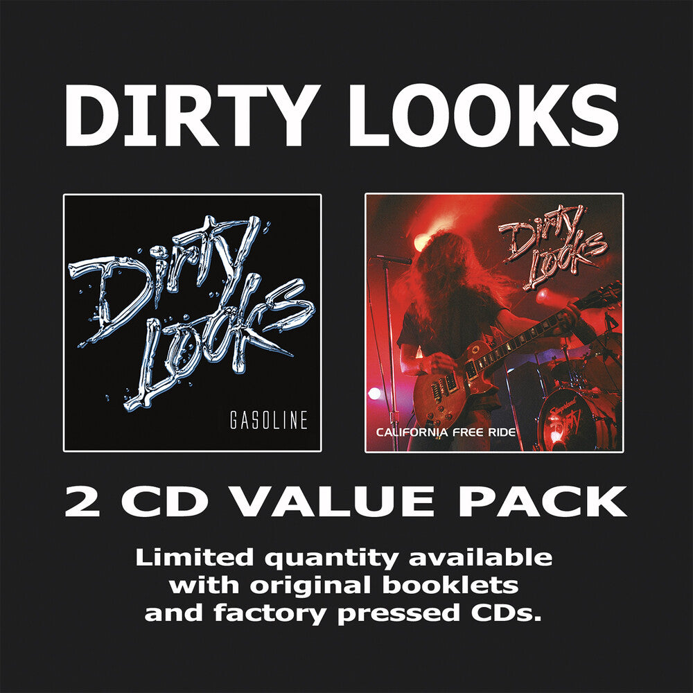 the album cover for Dirty Looks - Gasoline And California Free Ride