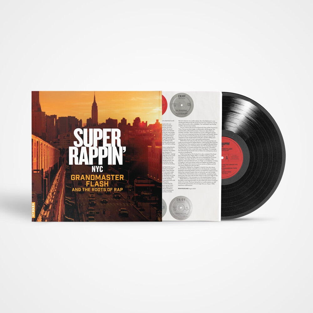 the album cover for Super Rappin' / Various (Dlx) (Ofgv) (Rmst) - Super Rappin' / Various [Deluxe] (Ofgv) [Remastered]