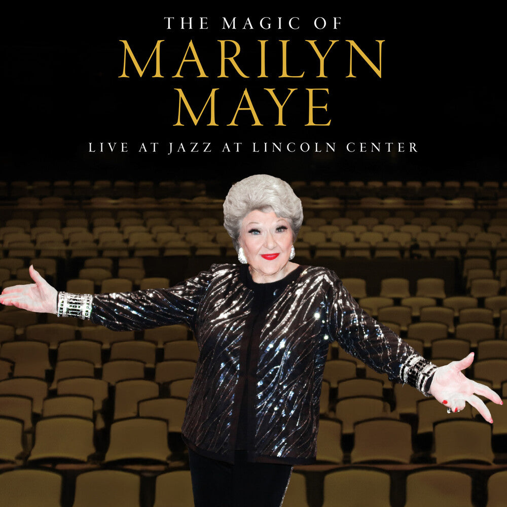 the album cover for Marilyn Maye - The Magic Of Marilyn Maye: Live At Jazz At Lincoln Center