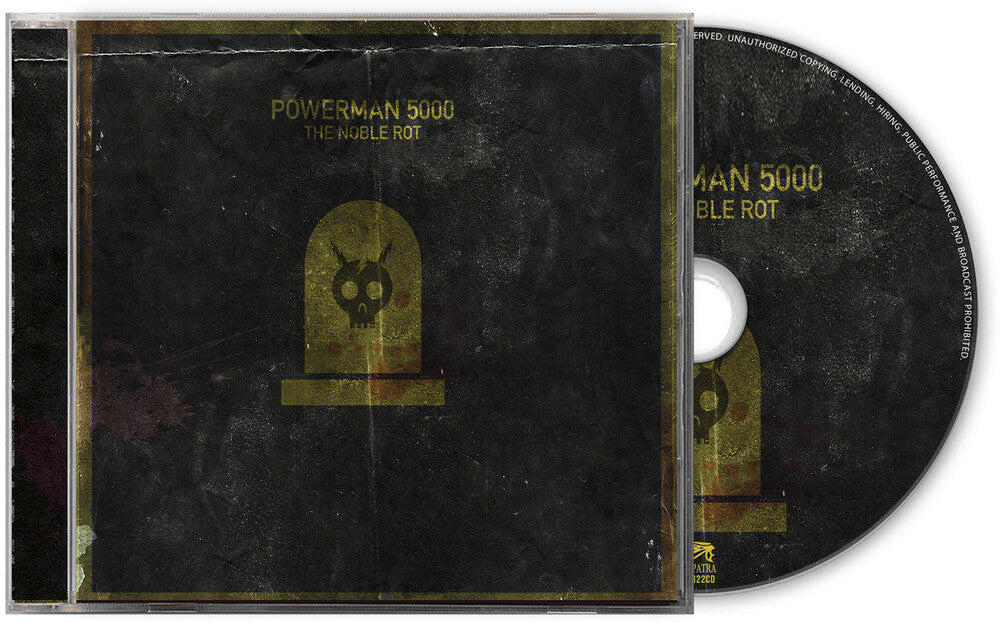 the album cover for Powerman 5000 - The Noble Rot - Bonus Track Edition