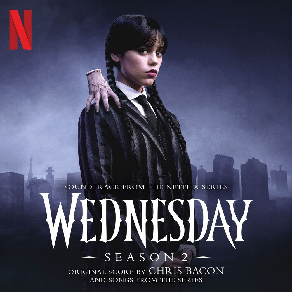the album cover for Chris Bacon  (Ita) - Wednesday: Season 2 - O.S.T. (Ita)