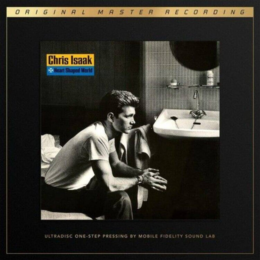 the album cover for Chris Isaak - Heart Shaped World