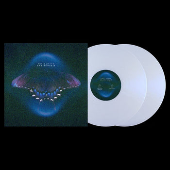the album cover for she's green - swallowtail / chrysalis [Indie Exclusive Iridescent White]