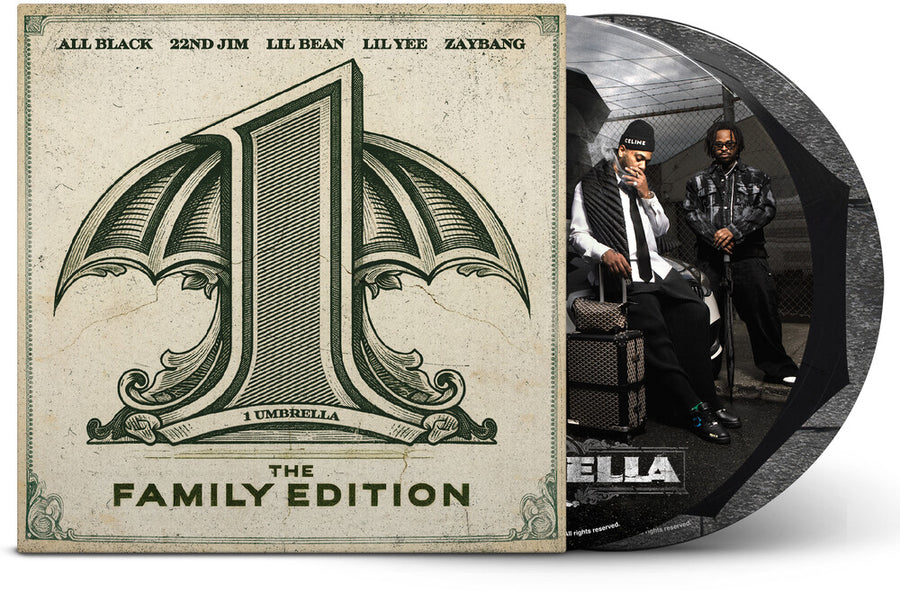the album cover for 1 Umbrella - 1 Umbrella: The Family Edition (Vinyl) [Deluxe] [Limited Edition]