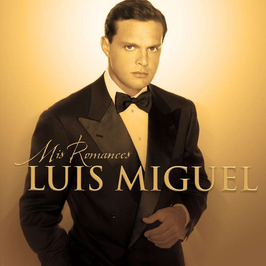 the album cover for Luis Miguel - Mis Romances