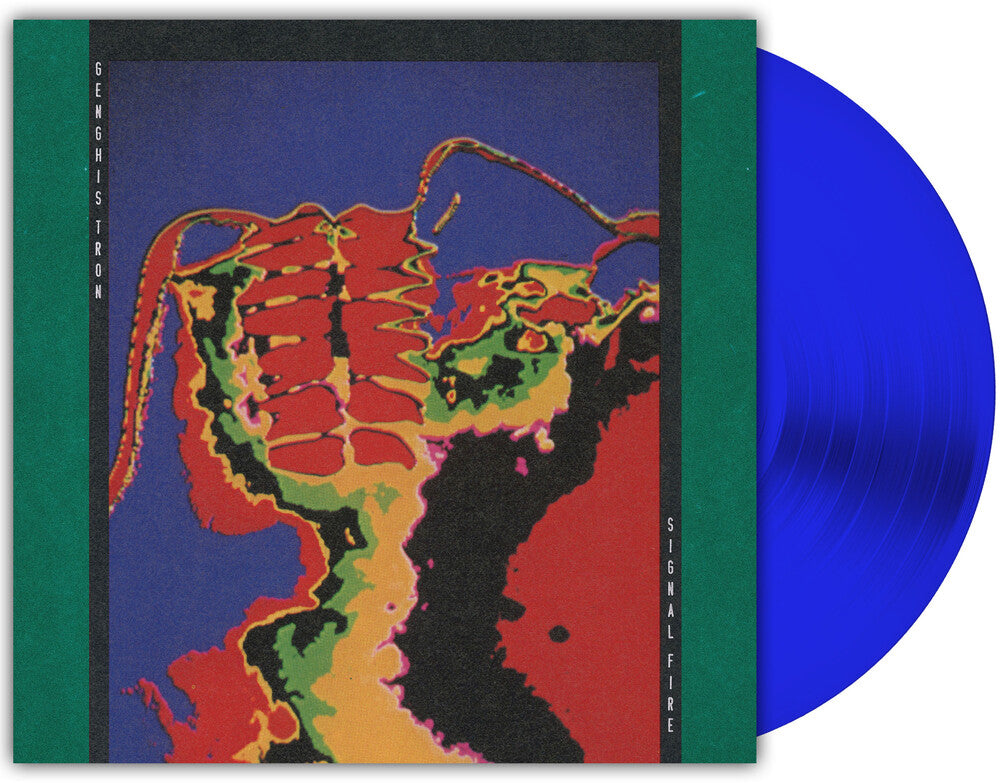 the album cover for Genghis Tron - Signal Fire [Orchard Indie Exclusive Custom Merge]