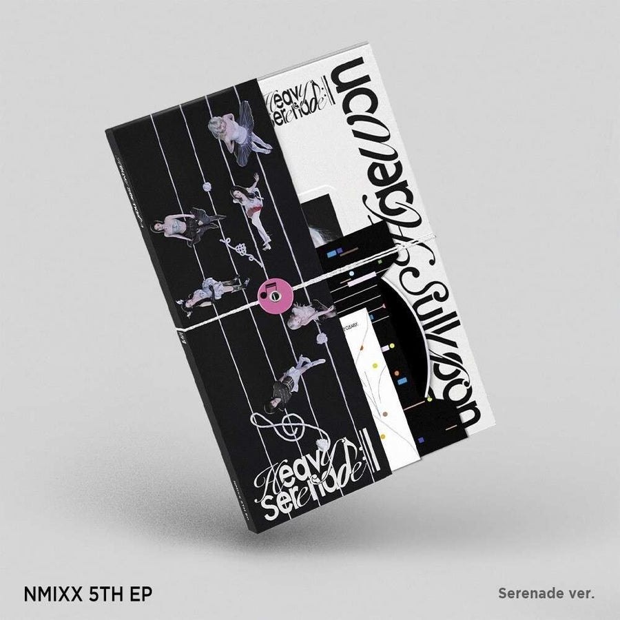 the album cover for NMIXX - Heavy Serenade [Serenade ver.]