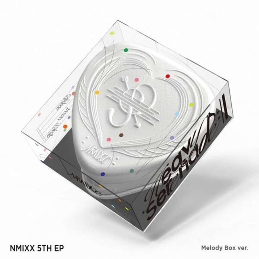 the album cover for NMIXX - Heavy Serenade [Heavy ver.]